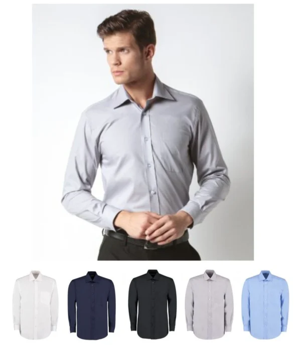 Kustom Kit KK351 Workwear Long Sleeve Oxford Shirt